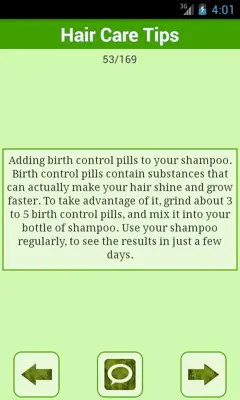 Hair Care Tips android App screenshot 2